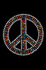 Peace Sign (Multicolor) Tutu