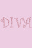 Diva (Pink Rhinestuds) - Bandanna