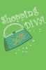 Shopping Diva & Handbag - Bandanna