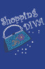 Shopping Diva & Handbag - Bandanna