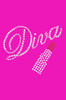 Diva with Austrian crystal Red Lipstick - Bandanna