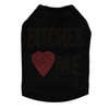 Bitches Love Me Rhinestone Dog Tank