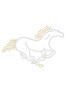 Horse (Running) - bandana