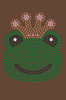 Frog with Pink Crown - Bndana