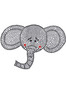 Elephant face - Bandanna