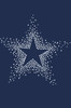 Star (Clear Rhinestones) - Bandanna