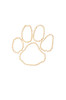 Paw (Gold Nailheads) bandana