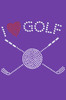 I Love Golf (Small) - Bandana