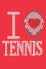 I Love Tennis - Bandana