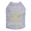 Fleur de Lis - Who Dat  Dog Tank