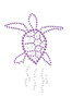 Sea Turtle (Purple) - Bandanna