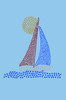 Sailboat (Rhinestud)  - Bandanna