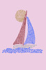 Sailboat (Rhinestud)  - Bandanna