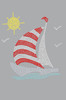 Sailboat (Rhinestone & Nailhead)  - Bandanna