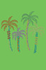 Palm Trees (Multicolor) - Bandanna