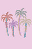 Palm Trees (Multicolor) - Bandanna