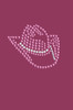 Hat (Austrian crystal Pink Cowgirl) - bandana