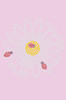 Large Daisy with Lady Bugs - Bandannas