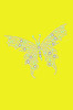 Blue Austrian crystal Butterfly - Bandannas