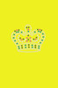 Crown # 4 (Clear, Blue, Lime, & Pink) - Bndana