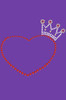 Heart with Crown Bndana