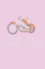 Live - Ride - (Orange) Motorcycle - Bandanas