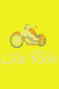 Live - Ride - (Orange) Motorcycle - Bandanas