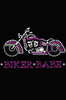 Biker Babe & Pink Motorcycle - Bandanas