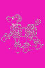 Poodle (Pink Rhinestuds) - bandana