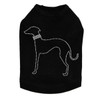 Greyhound Outline Dog Tank