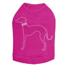 Greyhound Outline Dog Tank