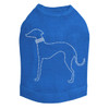 Greyhound Outline Dog Tank