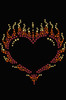 Flame Heart Bandanna