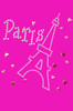 Paris with Ethel Tower  - Women's T-shirt