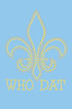 Fleur de Lis - Who Dat -  Women's T-shirt