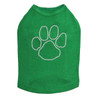 Paw - Silver Nailheads  dog tank for large and small dogs.