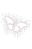 Pink Austrian crystal AB Butterfly - Women's T-shirt
