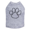 Paw - Black Nailheads dog tank for large and small dogs.