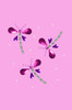 Pink & Purple Nailhead Dragonflies  - Women's T-shirt
