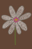 Daisy with Pink Center - Women's T-shirt