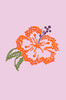 Orange Hibiscus - Women's T-shirt