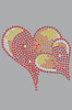 Red, Orange & Yellow Hearts  - Women's T-shirt