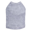 Our sleeveless tanks are made of a soft 100% cotton baby ribbed knit with a slightly tighter fit than the t-shirts.  Tanks are available in 13 colors and 9 sizes