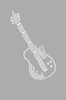 Guitar (Rhinestone) - Women's T-shirt