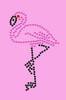 Pink Flamingo with Black Legs (Small) - Women's T-shirt