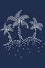 Palm Trees (Silver)  - Women's T-shirt