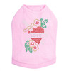 Tattoo Heart with Sword Rhinestone Dog Tank