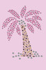 Palm Tree (Pink) - Women's T-shirt