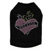 Heart Breaker Rhinestone Dog Tank
