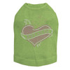 Heart Breaker Rhinestone Dog Tank